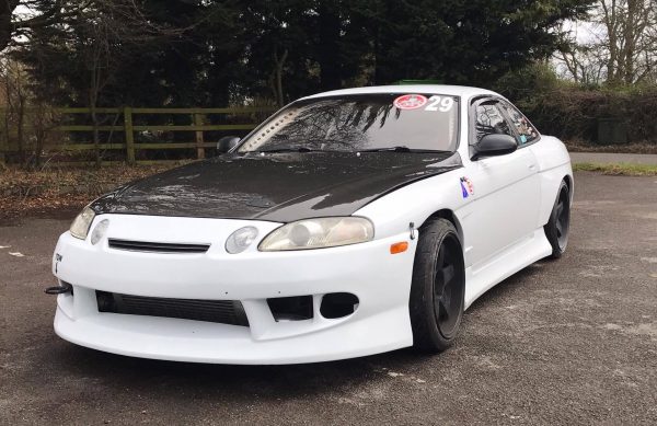 oyota Soarer wide front arches +30mm oem style